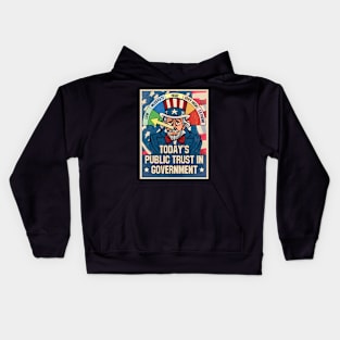 Today's Public Trust in Government - Another Low Score Kids Hoodie